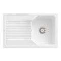 Кухонна мийка 78х49 см Villeroy&amp;Boch Linara 45 flat, Stone White (33841FRW) Врізні зверху Прямокутні 