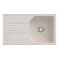 Кухонна мийка 84х49 см Villeroy&amp;Boch Linara 50 Flat, Crema (33851FKR) Врізні зверху Прямокутні 