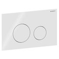 Клавиша смыва Geberit Sigma40, белый (115.628.SI.1) Механическая Для унитазов Механическая