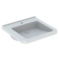 Умывальник подвесной Geberit Selnova Comfort, белый (500.786.00.7) Подвесные Прямоугольные