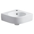 Раковина кутова Geberit Selnova Compact, білий (501.519.00.7) Підвісні 