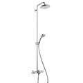 Душова стійка Hansgrohe Croma 220 Showerpipe (27223000) Душові стійки Хром