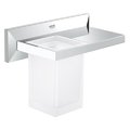Поличка зі склянкою для зубних щіток Grohe Allure Brilliant (40503000) Склянки для зубних щіток Grohe