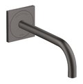 Электронный настенный смеситель для раковины Axor One, Brushed Black Chrome (38120340) Для раковины Хром-черный