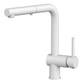 Смеситель для кухни Paffoni Light (LIG285BO-MET) Для кухни Белый, Белый матовый