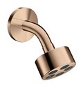 Верхний душ Axor One 75 мм 1jet EcoSmart, Polished Red Gold (48490300) Верхние души Красное золото