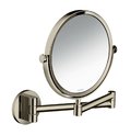 Косметическое зеркало Axor Universal Circular, Polished Nickel (42849830) Косметические зеркала Axor