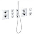 Готовое решение для Rainshower F-Series 40" GROHE Grohtherm F (34634001) Душевые комплекты (системы) Хром