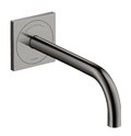 Электронный настенный смеситель для раковины Axor One, Polished Black Chrome (38120330) Для раковины Хром-черный