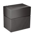 Вентиль для прихованого монтажу Axor Edge diamond cut, Polished Black Chrome (46771330) Axor Коллекция Edge Для ванни, Для раковини