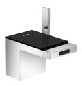 Смеситель для биде Axor MyEdition, Chrome/Black Glass (47210600) Для биде Хром