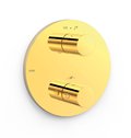 Термостатический смеситель на 2 потребителя Tres Therm-Box, золото (26225001OR) Для ванны, Для душа Золото