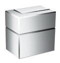 Вентиль для скрытого монтажа Axor Edge, Chrome (46770000) Axor Коллекция Edge Для ванны, Для раковины