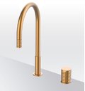 Смеситель для кухни GRB Kitchens Aura Extendable nozzle Isola, медь PVD (75850755) Для кухни Медь