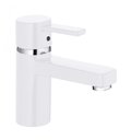 Змішувач для раковини Kludi Zenta XL (382609175) Для раковини Білий