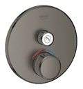 Термостат для вбудованого монтажу Grohe Grohtherm SmartControl (29118AL0) Для ванни, Для душа Графіт матовий