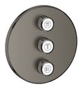 Внешняя панель вентиля для встраиваемого монтажа Grohe Grohtherm SmartControl (29122AL0) Для ванны, Для душа Графит матовый