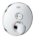 Смеситель для встраиваемого монтажа Grohe Grohtherm SmartControl (29144000) Для ванны, Для душа Хром