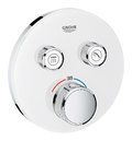 Термостат для вбудованого монтажу Grohe Grohtherm SmartControl (29151LS0) Для ванни, Для душа Білий