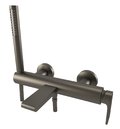 Cмеситель для ванны Bugnatese Simple, графит (6602-GF) Для ванны Графит, Черный