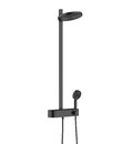 Душова система з термостатом Hansgrohe Pulsify Showerpipe 260мм, чорний матовий (24240670) Душові стійки Чорний матовий