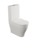Унітаз-компакт Flaminia App Goclean, з сидінням Slim Soft Close, Milky White (AP116GLAT+AP39LAT+APCW07LAT) Підлогові З бачком (в комплекті)
