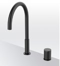 Смеситель для кухни GRB Kitchens Aura Fixed Isola, черный металл PVD (75830792) Для кухни Черный, Черный матовый