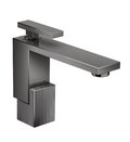 Смеситель для раковины Axor Edge diamond cut, Polished Black Chrome (46011330) Для раковины Черный глянцевый 
