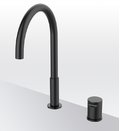 Змішувач для кухні GRB Kitchens Cool Fixed Isola, чорний метал PVD (90830992) Для кухні Чорний, Чорний матовий