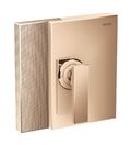 Смеситель скрытого монтажа Axor Edge diamond cut, Polished Red Gold (46651300) Для ванны, Для душа Красное золото