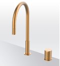 Смеситель для кухни GRB Kitchens Aura Folding Extendable nozzle Isola, медь PVD (75860755) Для кухни Медь