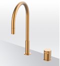 Смеситель для кухни GRB Kitchens Cool Folding Extendable nozzle Isola, медь PVD (90860955) Для кухни Медь