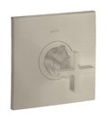 Термостатический смеситель Axor Citterio, Brushed Nickel (39716820) Для ванны, Для душа Никель