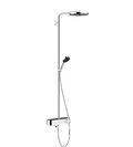 Душова система з термостатом Hansgrohe Pulsify Showerpipe 260мм, хром (24230000) Душові стійки Хром