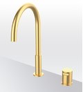 Смеситель для кухни GRB Kitchens Cool Fixed Isola, золото матовое PVD (90830988) Для кухни Золото, Золото матовый