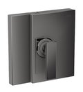 Смеситель скрытого монтажа Axor Edge, Polished Black Chrome (46650330) Для ванны, Для душа Черный глянцевый 