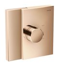Термостатический смеситель Axor Edge, Polished Red Gold (46740300) Для ванны, Для душа Красное золото