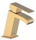 Смеситель для раковины Tres Cuadro Exclusive COLORS, золото матовый (00620101OM) Для раковины Золото матовый