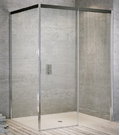 Душевая кабина Duka ACQUA R 5000 100Rх100L (QTW2 R 1000+QW2 L 1000) Квадратные Прозрачное