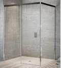 Душевая кабина Duka ACQUA R 5000 140Lх100R (QTW2 L 1400+QW2 R 1000) Прямоугольные Прозрачное