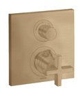 Термостатический смеситель на 2 потребителя Axor Citterio, Brushed Bronze (39725140) Для ванны, Для душа Бронза