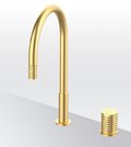Смеситель для кухни GRB Kitchens Aura Extendable nozzle Isola, золото матовое PVD (75850788) Для кухни Золото, Золото матовый