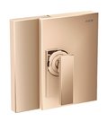 Смеситель скрытого монтажа Axor Edge, Polished Red Gold (46650300) Для ванны, Для душа Красное золото
