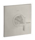 Термостатический смеситель Axor Citterio, Stainless Steel Optic (39716800) Для ванны, Для душа Нерж. сталь
