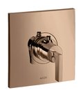 Термостатический смеситель Axor Citterio, Polished Red Gold (39711300) Для ванны, Для душа Красное золото