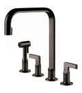 Змішувач для кухні Gessi Kitchen INSICO, чорний (58703-706) Для кухні Чорний