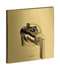 Термостатичний змішувач Axor Citterio, Polished Gold Optic (39711990) Для ванни, Для душа Золото