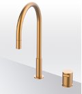 Змішувач для кухні GRB Kitchens Cool Extendable nozzle Isola, мідь PVD (90850955) Для кухні Мідь