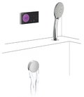 Электронный душевой комплект для ванны скрытого монтажа Tres SHOWER TECHNOLOGY (09288573) Душевые комплекты (системы) Хром