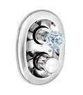 Термостатический смеситель Kludi Adlon (5172005G5) Для ванны, Для душа Хром